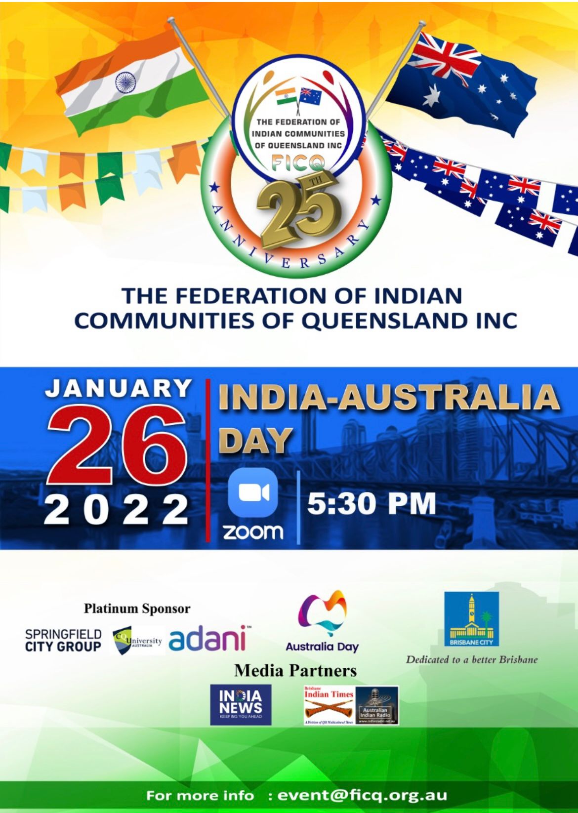 INDIA-AUSTRALIA DAY 2022